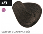 OLLIN PERFORMANCE 4/3 шатен золотистый 60 мл Перманентная крем-краска для волос