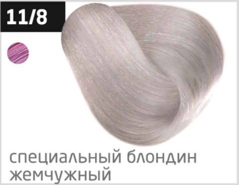 OLLIN PERFORMANCE 11/8 специальный блондин жемчужный 60 мл Перманентная крем-краска для волос