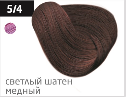 OLLIN PERFORMANCE 5/4 светлый шатен медный 60 мл Перманентная крем-краска для волос