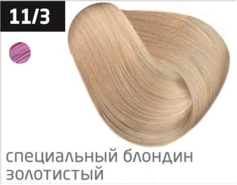 OLLIN COLOR (100 мл) 11/3 специальный блондин золотистый Перманентная крем-краска для волос