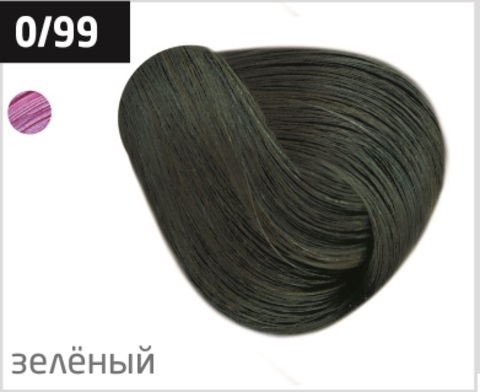 OLLIN PERFORMANCE 0/99 зеленый 60 мл Перманентная крем-краска для волос