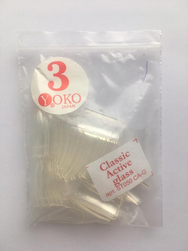 Типсы YOKO Classic aktiv glass №03 (50шт/пакет) ST050 CA-G-03