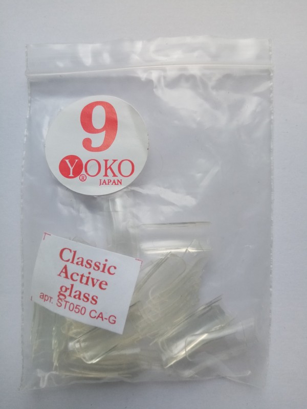 Типсы YOKO Classic aktiv glass №09 (50шт/пакет) ST050 CA-G-09