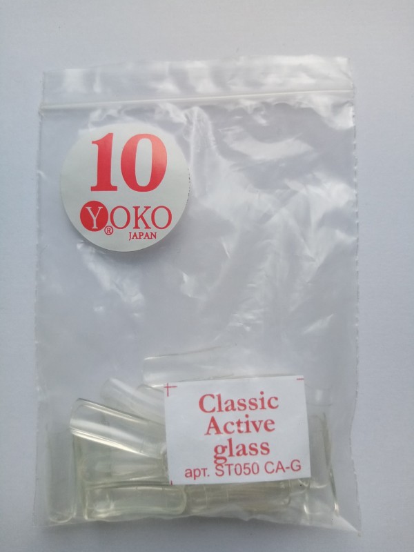 Типсы YOKO Classic aktiv glass №10 (50шт/пакет) ST050 CA-G-10