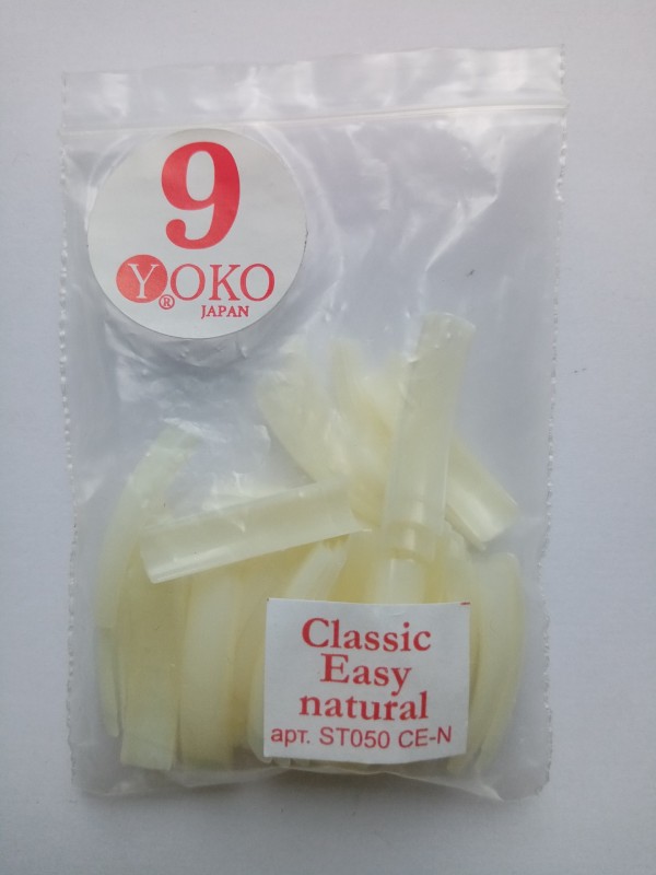 Типсы YOKO Classic easy natural №09 (50шт/пакет) ST050 CE-N-09