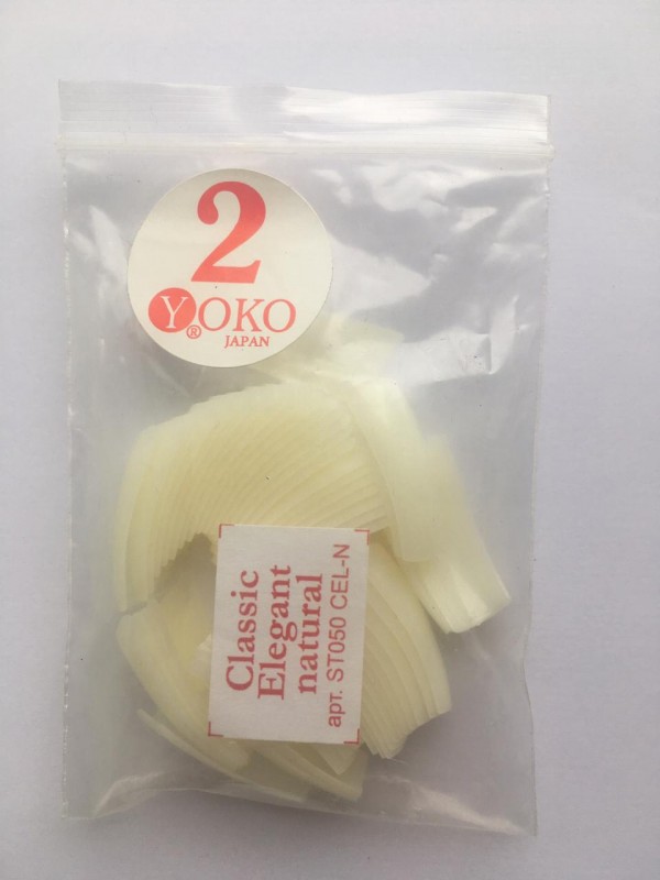 Типсы YOKO Classic elegant natural №02 (50шт/пакет) ST050 CEL-N-02