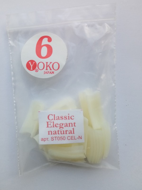 Типсы YOKO Classic elegant natural №06 (50шт/пакет) ST050 CEL-N-06