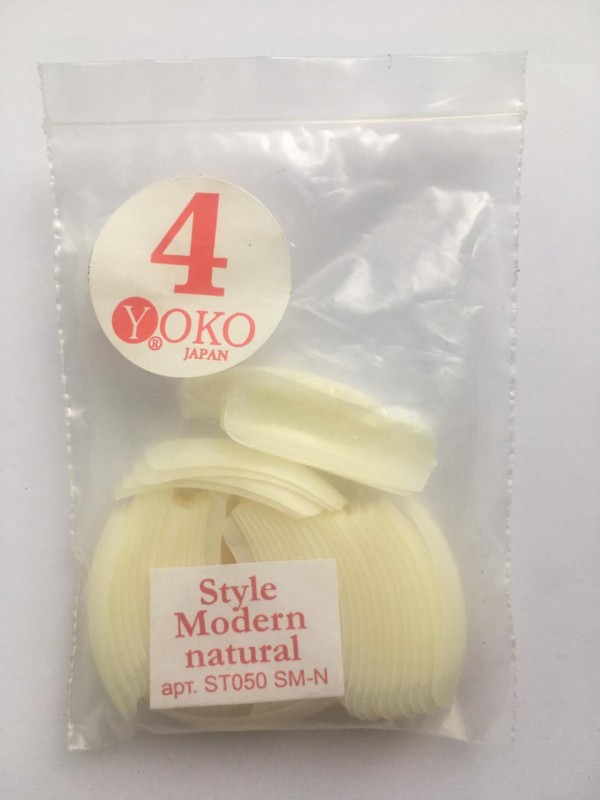 Типсы YOKO Style modern natural №04 (50шт/пакет) ST050 SM-N-04
