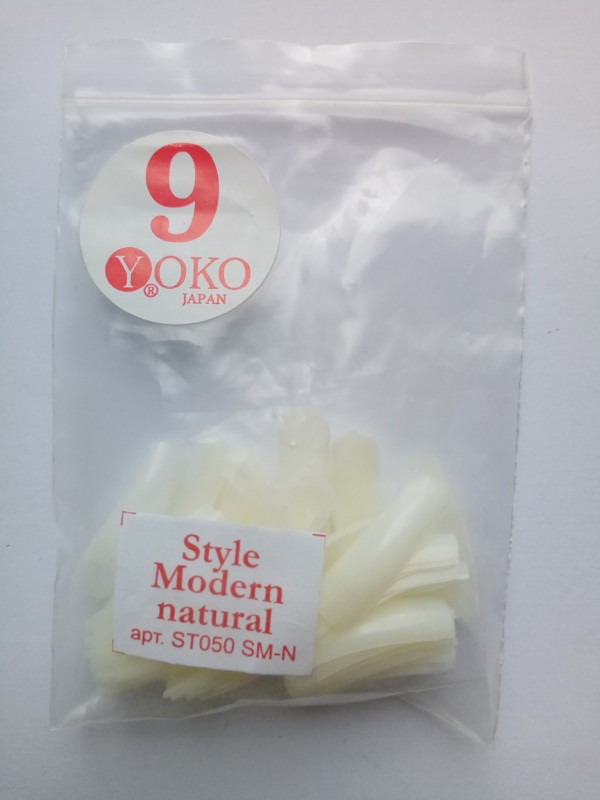 Типсы YOKO Style modern natural №09 (50шт/пакет) ST050 SM-N-09