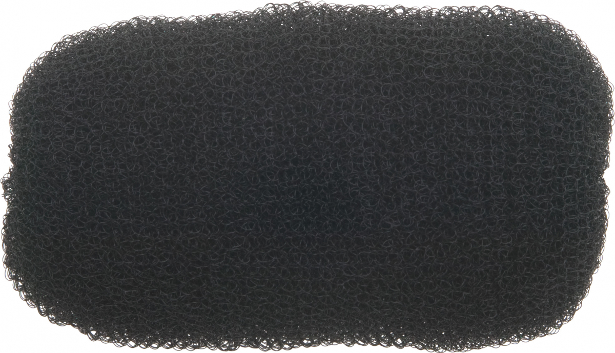 Валик Dewal овальный черный,сетка (НО-5114 Black)