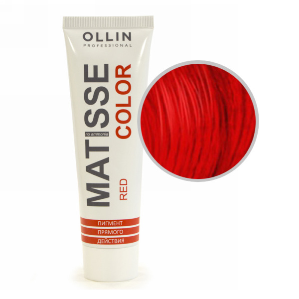 OLLIN Matisse Color Красный/Red 100 мл. Пигмент прямого действия (723375)