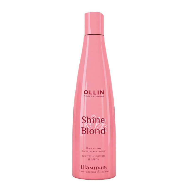 OLLIN Shine Blond Шампунь с экстрактом эхинацеи 300 мл (724327/773847)