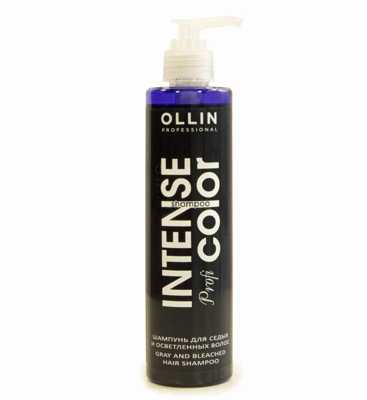 OLLIN Intense Profi Color Шампунь для седых и осветленных волос 250 мл (721883)
