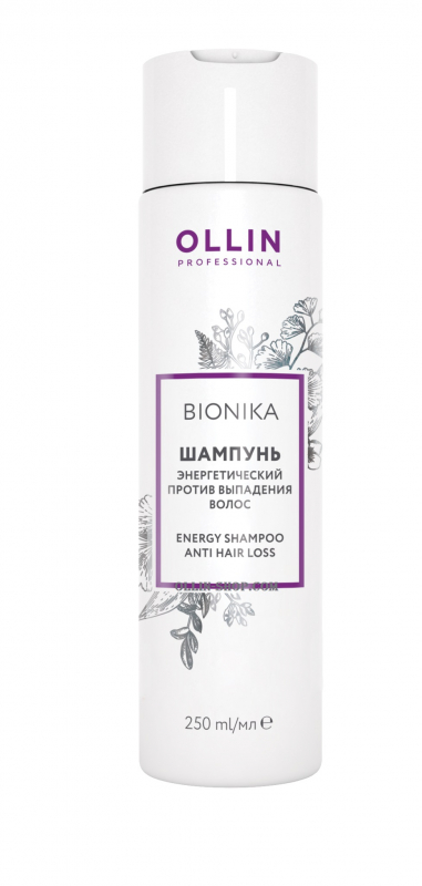 OLLIN BioNika Шампунь энергетический против выпадения волос 250 мл (723184/328)