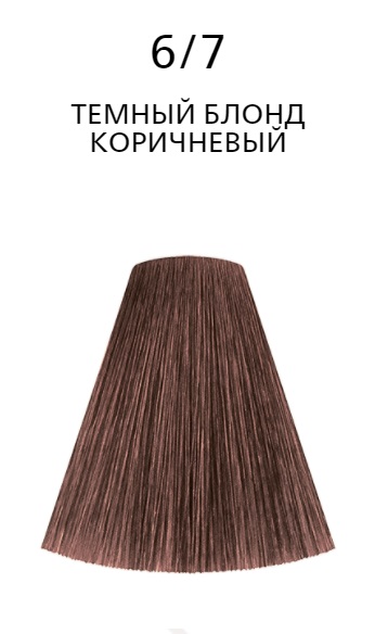 Londacolor 6/7 темный блонд коричневый
