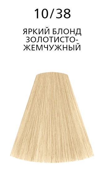 Londacolor 10/38 яркий блонд золотисто-жемчужный