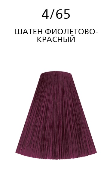 Londacolor 4/65 micro reds шатен фиолетово-красный