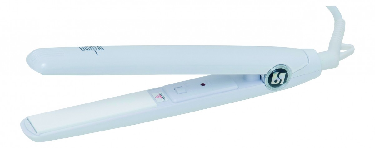 SHE Утюжок для выпрямления волос EASY FLAT (HBR2024-white)