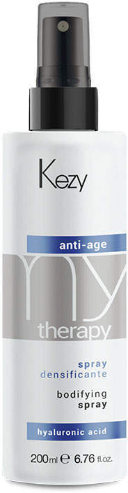Kezy ANTI-AGE HYALURONIC Спрей для придания густоты с гиалуроновой кислотой 200 мл (93002)