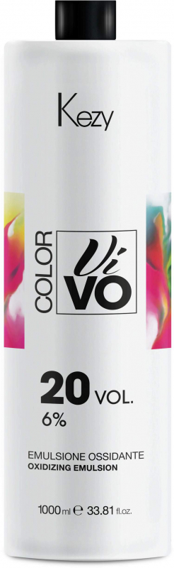 Kezy Color Vivo Эмульсия окисляющая 6% (1литр) 93102