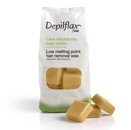 Depilflax Горячий воск - Натуральный 1 кг для всех типов кожи