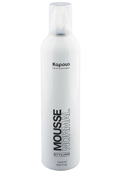 Kapous Professional Styling Мусс для укладки волос норм.фиксации 400 мл "Mousse Normal" (Арт.339/856)