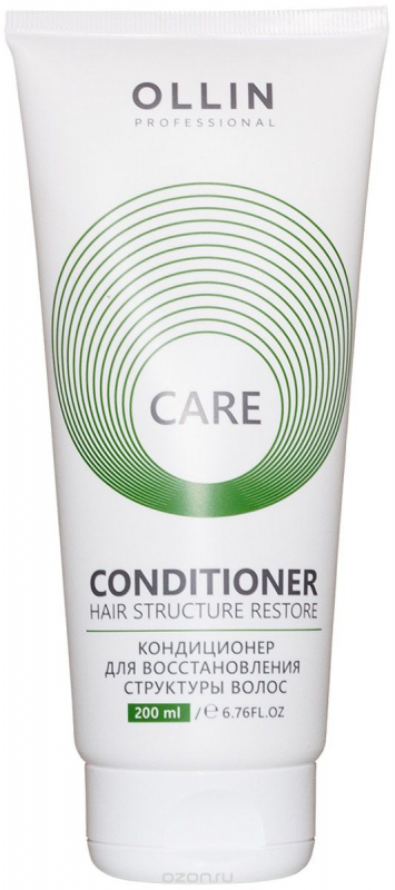 OLLIN Care Кондиционер для восстановления структуры волос 200 мл (727076/395218)