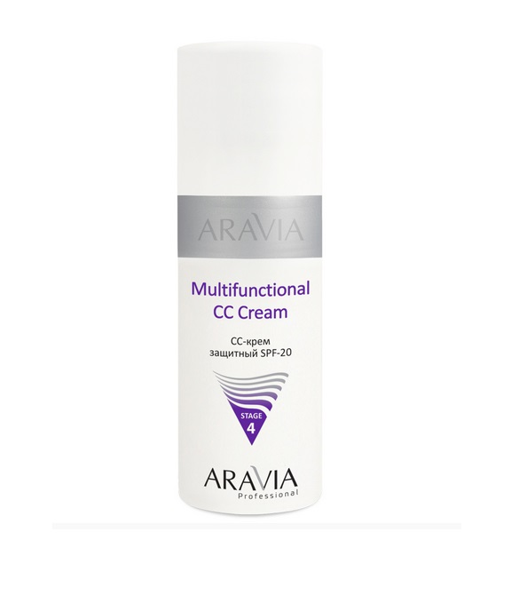 Aravia Professional Крем-CC защитный SPF-20 Multifunctional CC Cream 150 мл (6105)
