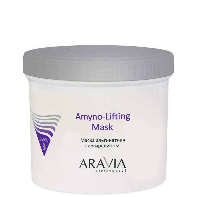 Aravia Professional Маска Альгинатная с аргирелином Amyno-Lifting 550 мл (6009)