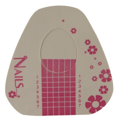 NF N Форма для наращивания ногтей широкая розовая YOKO