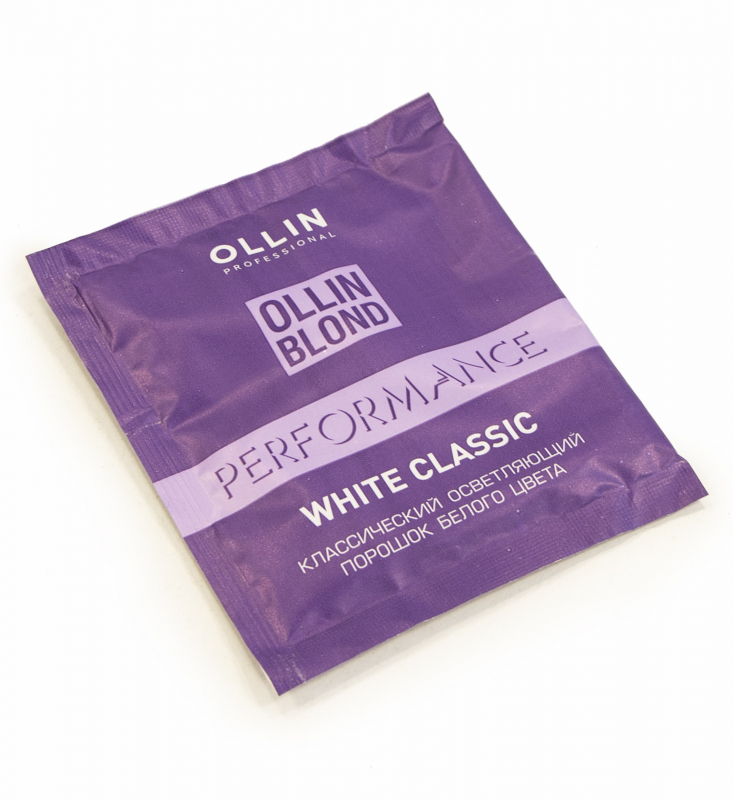 OLLIN BLOND PERFORMANCE White Classic Осветляющий порошок 30гр (390503)