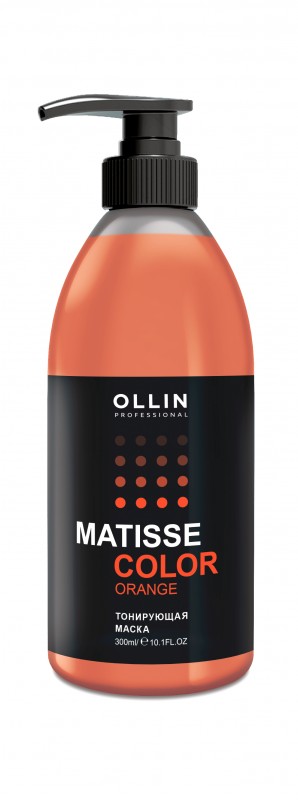 OLLIN Matisse Color МАСКА Тонирующая ОРАНЖ 300 мл (397014)