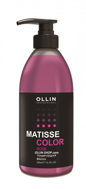 OLLIN Matisse Color МАСКА Тонирующая РОЗОВЫЙ 300 мл (395881)