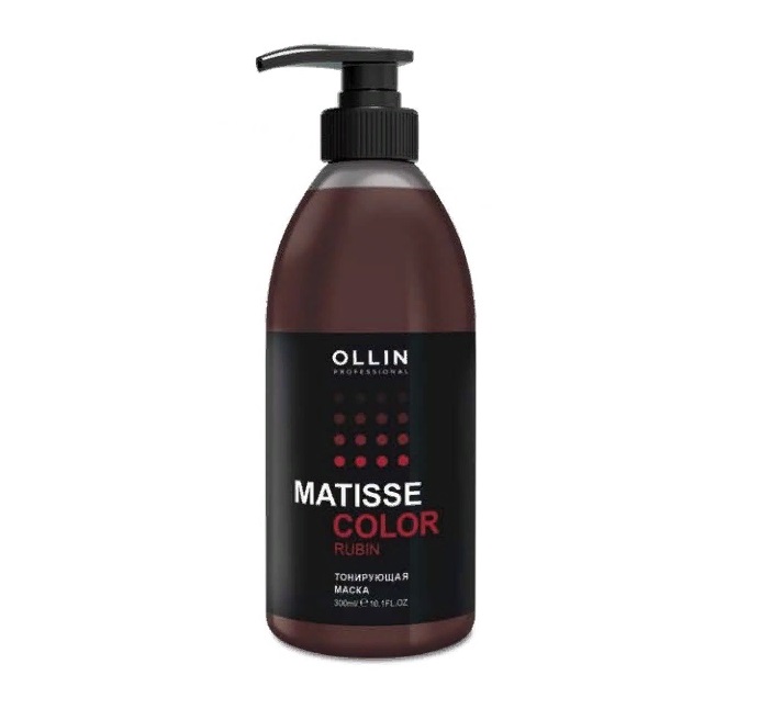 OLLIN Matisse Color МАСКА Тонирующая РУБИН 300 мл (397007)
