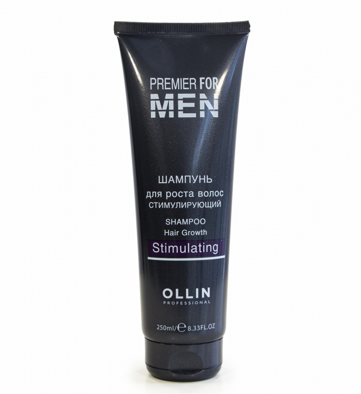 OLLIN Premier for Men Шампунь для роста волос стимулирующий 250 мл (725492)