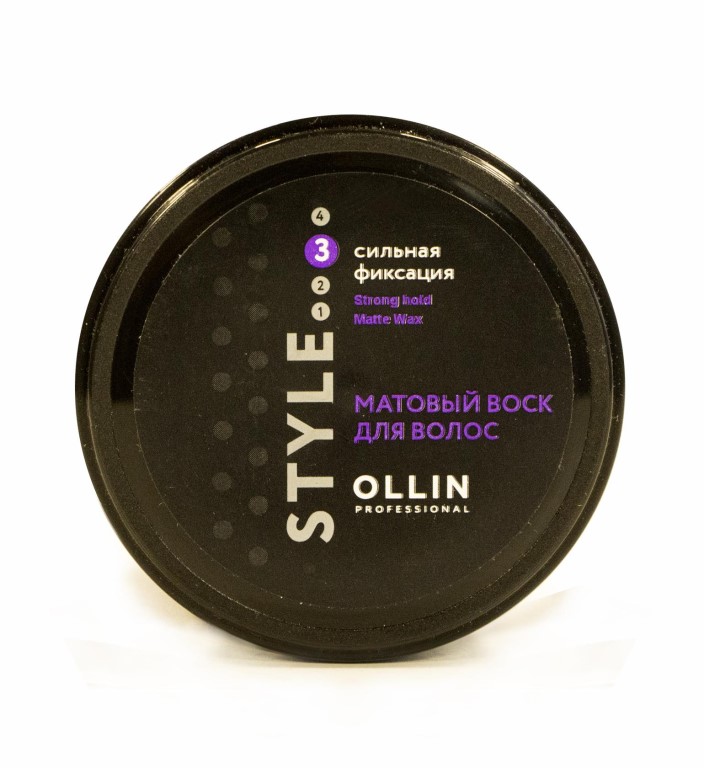 OLLIN Style Воск-Матовый для волос сильной фиксации 50 мл (729728)