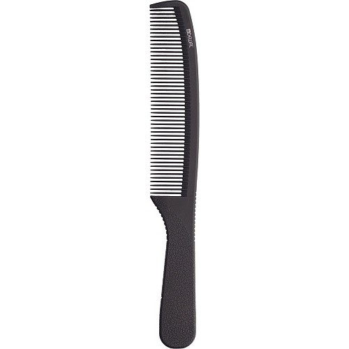 Расческа Dewal SUPER thin (СF015) с ручкой средняя черная 19,0 см
