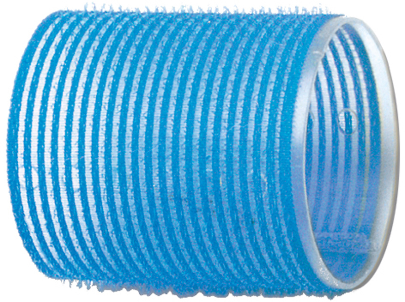 Бигуди-липучки Dewal 55 мм голубые 6шт (R-VTR15)