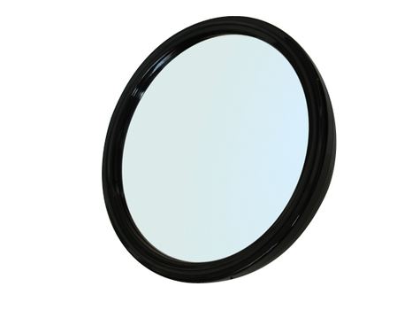 Зеркало Dewal (MR-9М45) заднего вида черное 23,5 см с ручкой